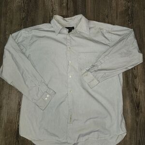 Banana Republic Light Gray Button Down Shirt